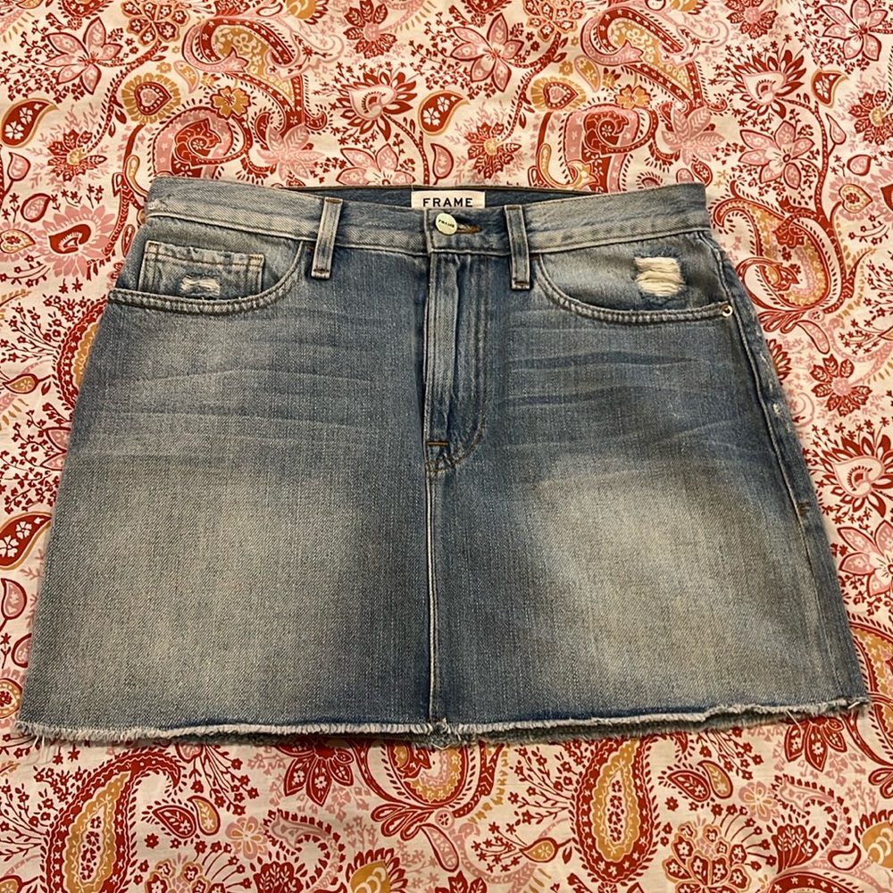 Frame denim mini skirt 27